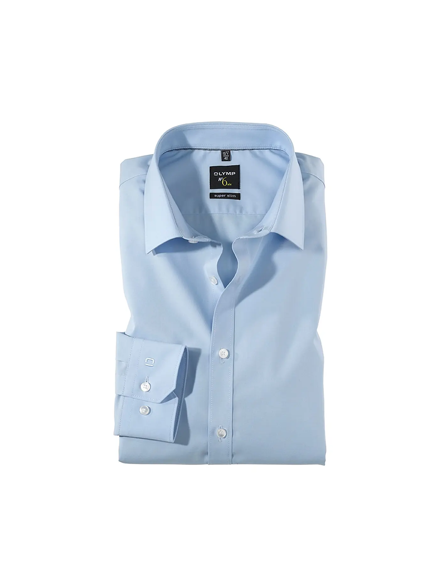 OLYMP NO.6 | Hemd Extra Slim Fit | blau